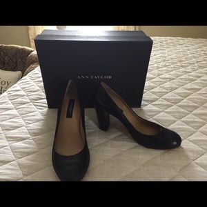 Ann Taylor Perfect Exotic Block Heel